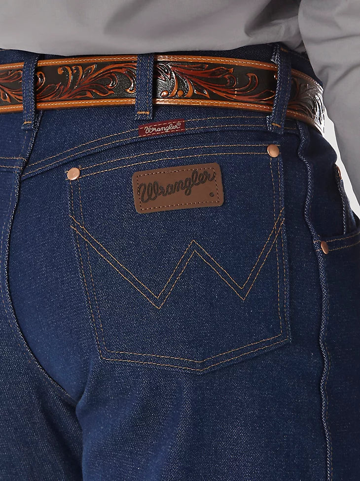 Wrangler 31MWZDN Men's Rigid Indigo Cowboy Cut® Relaxed Fit Jean (SHOP IN-STORES TOO)