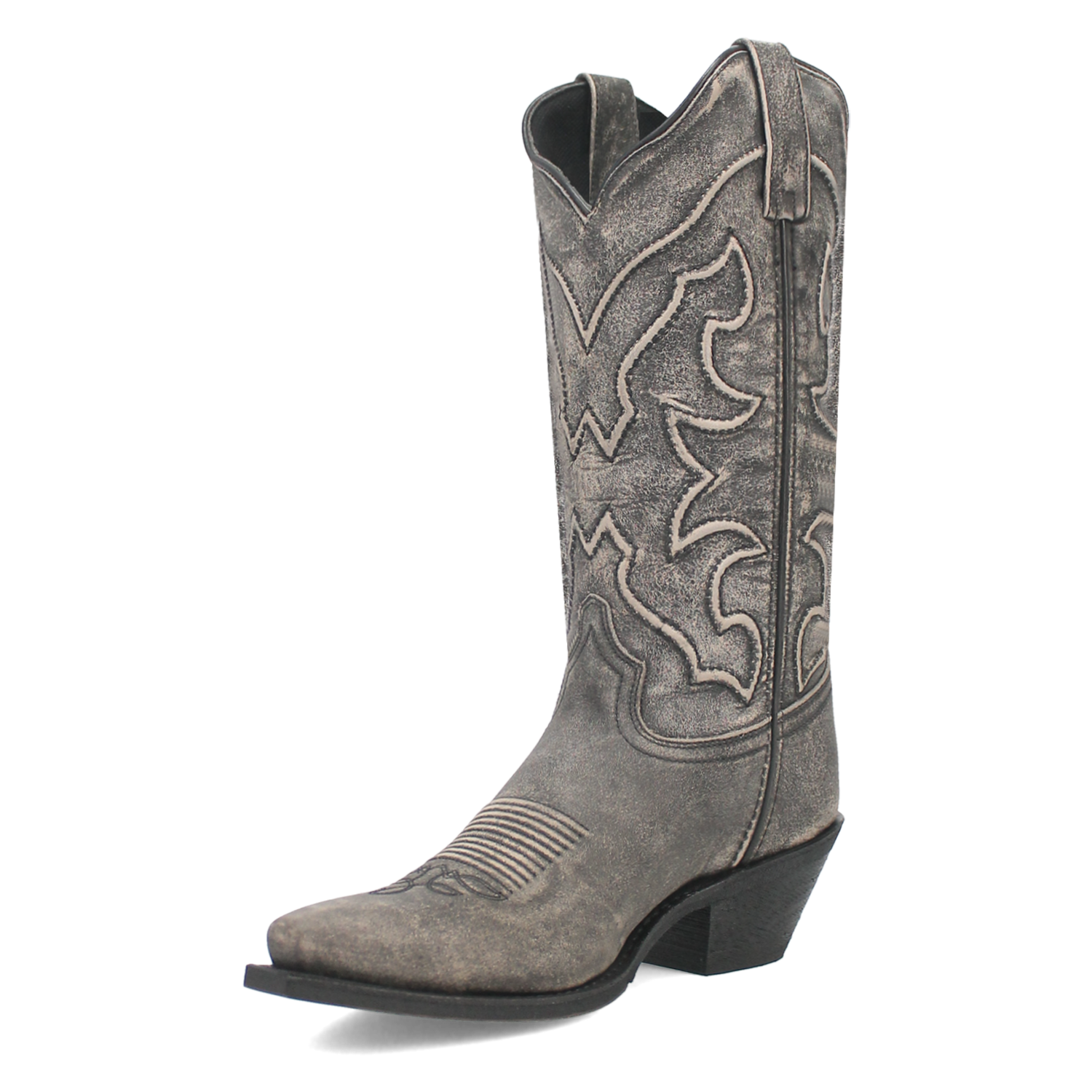 Women's Laredo 52175 12" Reva Grey Snip Toe Boot *Closeout*