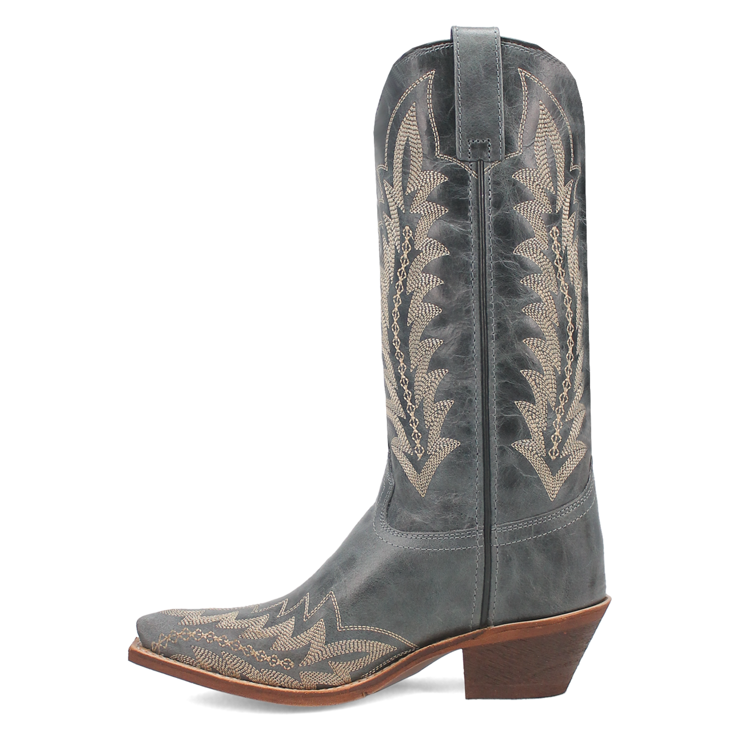 Women's Laredo 52207 12" Emmylee Blue Snip Toe Boot *Closeout*