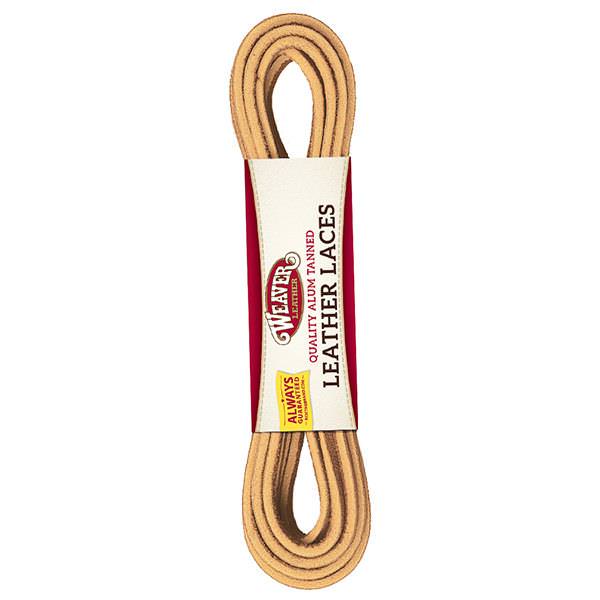Weaver Leather 30-1781 Alum Tanned Leather Lace Handy Pack, Chestnut, 1/8" x 72"