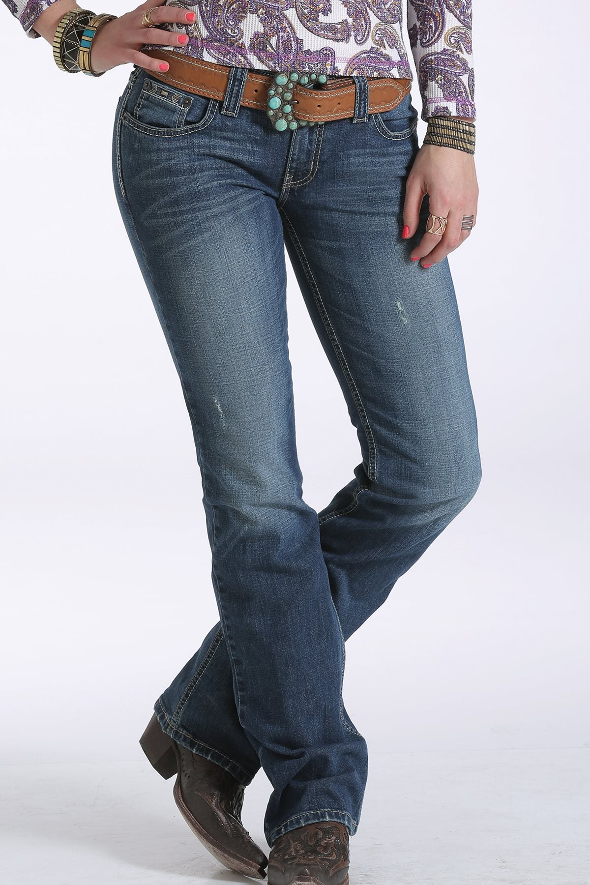 Women's Cruel Denim CB47454071 Blake Low-Rise Slim Fit Boot-cut Jean *CLOSEOUT*