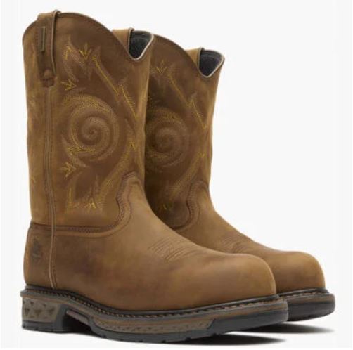 Georgia GB00239 Men's 11" Carbo-Tec LT Waterproof Pull-On Work Boot Comp Toe