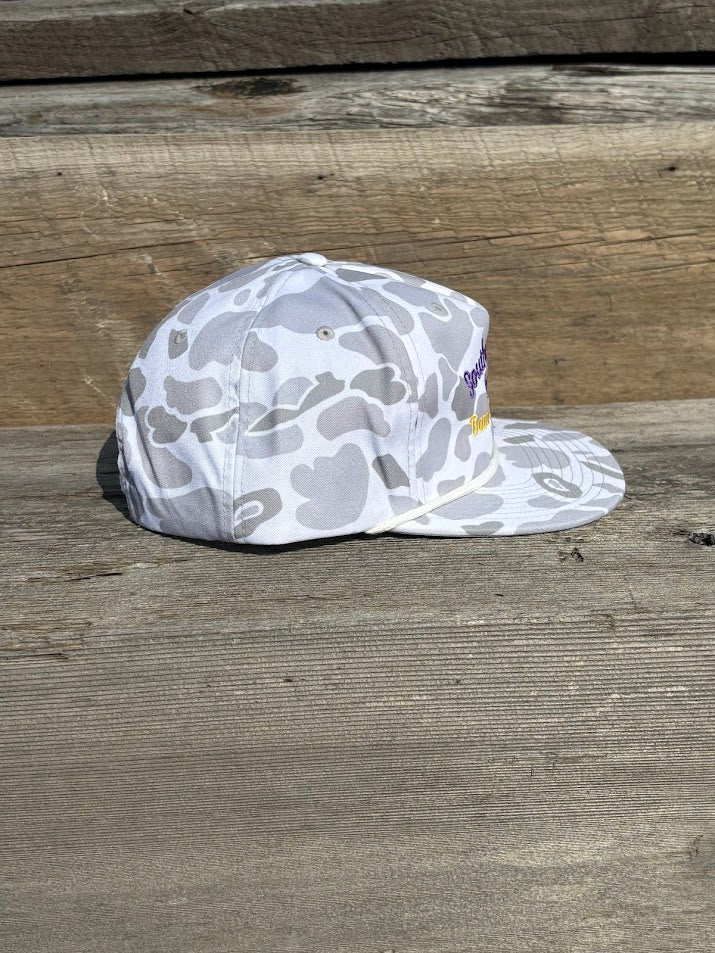 Southern Bred Apparel Co Baton Rouge, LA Richardson 256P Blizzard Duck Camo Cap