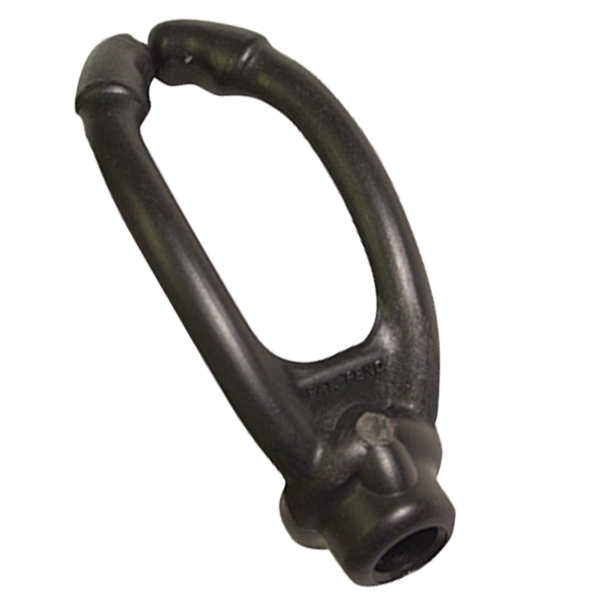 A black Rattler MAGICLOOP Breakaway Honda roping loop.