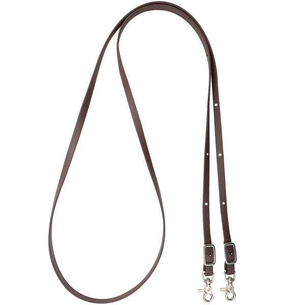 Martin Saddlery RR58BIO2 BioThane Brown Roping Rein 5/8"