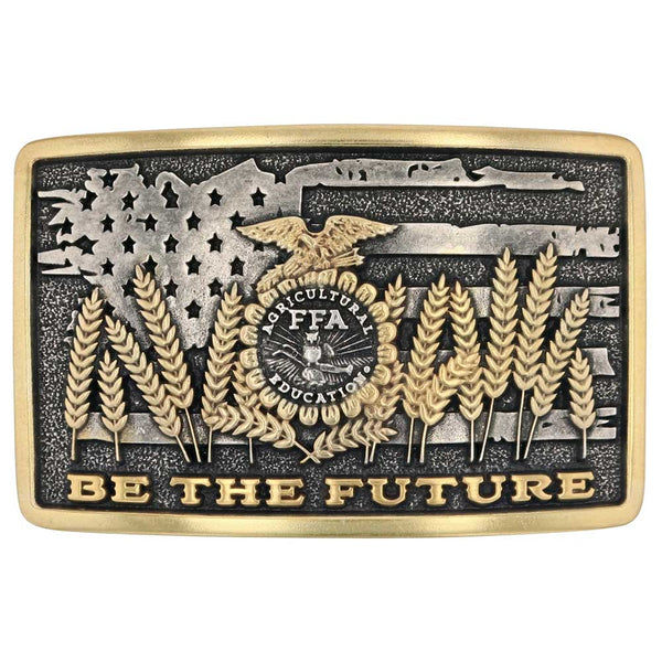 Montana Silversmiths A986P Be the Future FFA Attitude Buckle