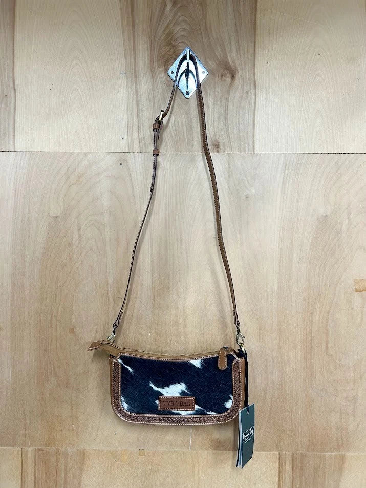 Myra Bag Lorelai Hand Tooled Cowhide Purse