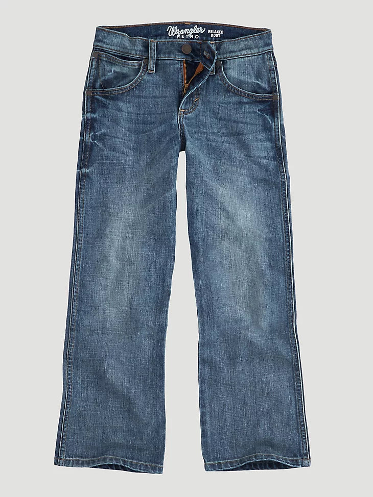 Boy's Wrangler BRT20GL Greeley Retro® Boot Cut Jeans (8-18)
