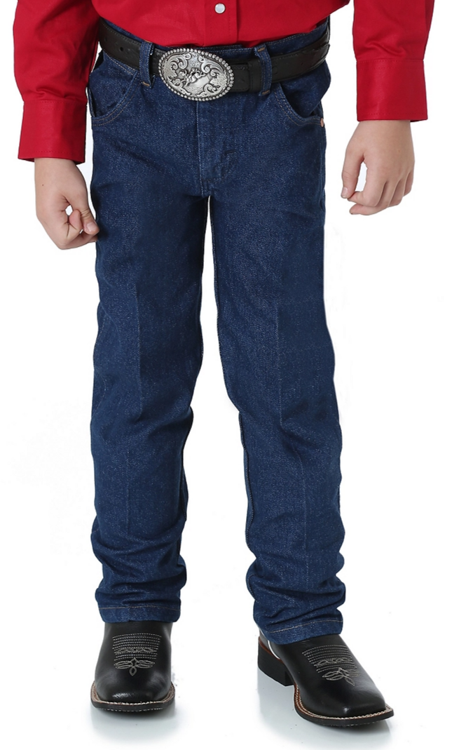 Little Boy's Wrangler 13MWZJP Prewashed Indigo Cowboy Cut® Collection Original Fit Jeans (1T-7)