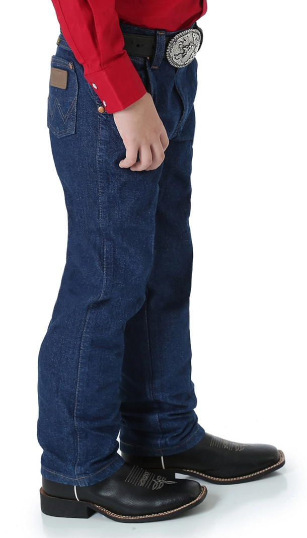 Little Boy's Wrangler 13MWZJP Prewashed Indigo Cowboy Cut® Collection Original Fit Jeans (1T-7)