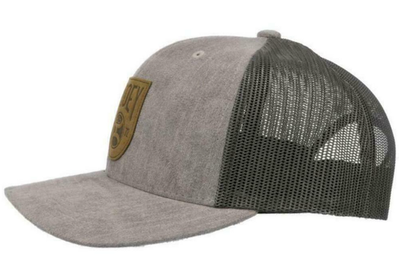 Hooey 2103T-GYCH "Bronx" Grey/Charcoal 6-Panel Trucker Snap Back Cap (CLOSEOUTS)