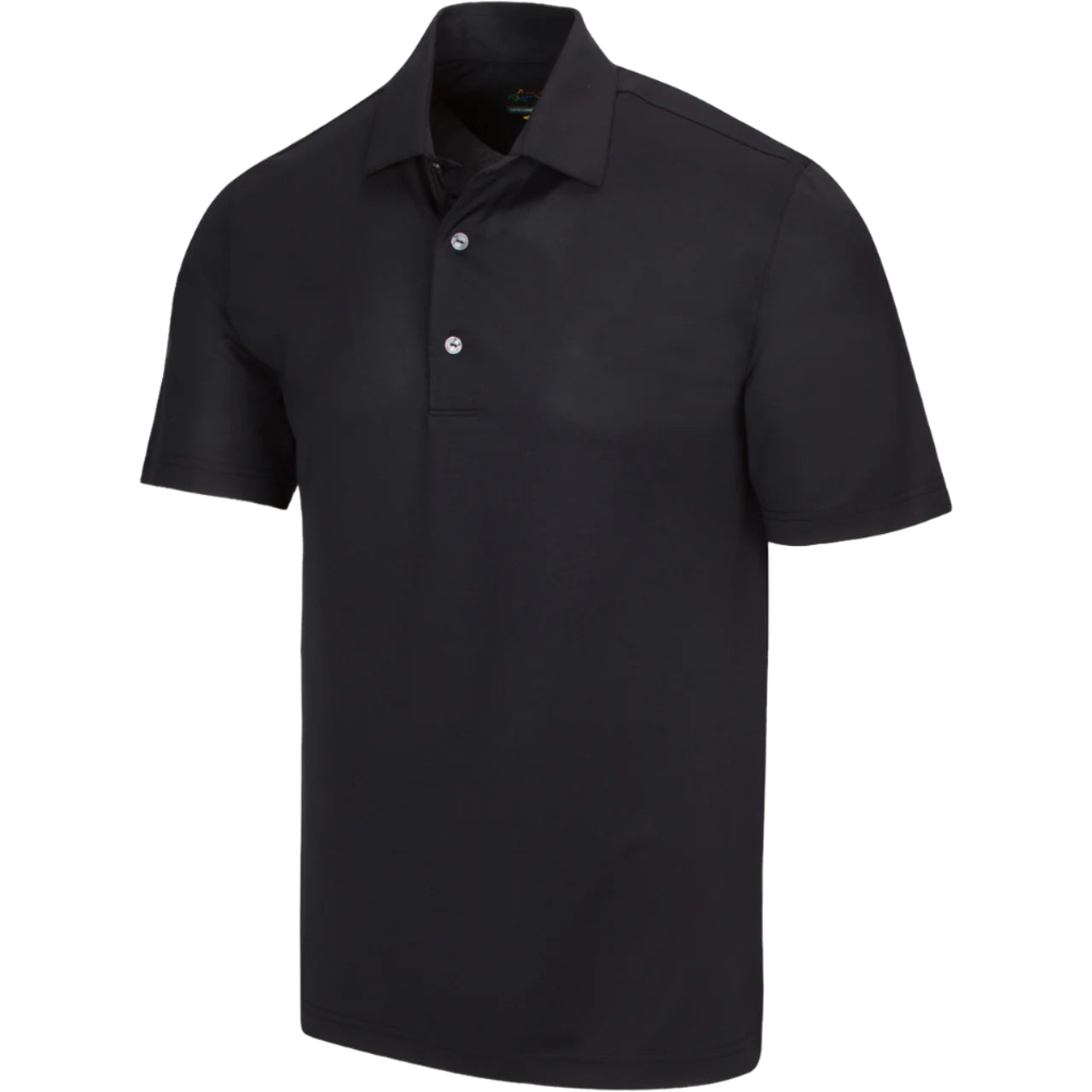 Greg Norman G7S21K480 Black Freedom Micro Pique Polo FINAL SALE