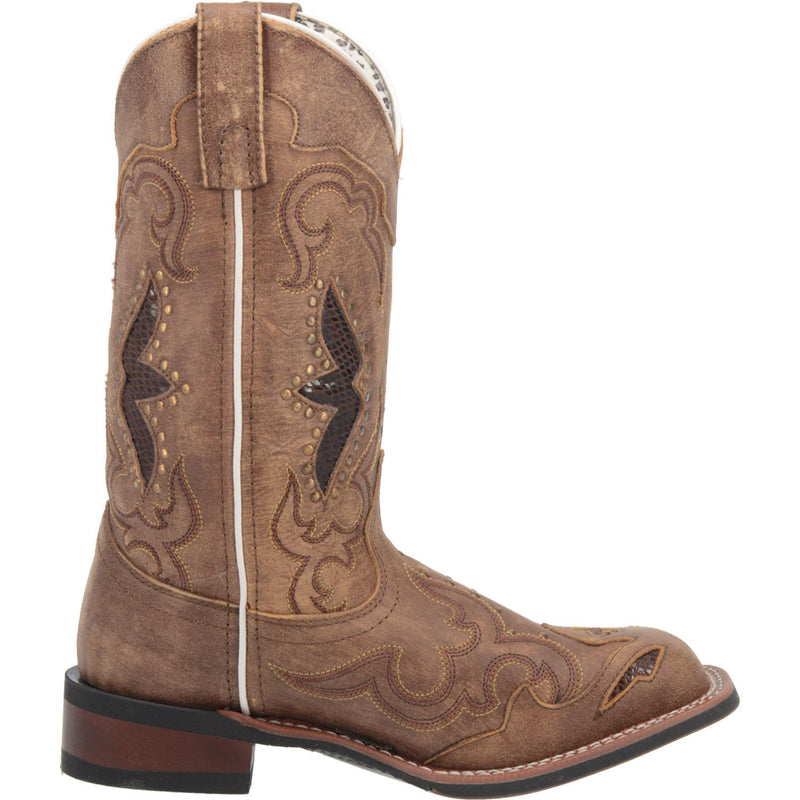 Women's Laredo 5661 11" Spellbound Leather Wide Square Toe Boot