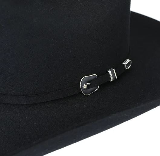 Resistol George Strait Collection RFCTLM-754207 6X City Limits Black Felt Hat