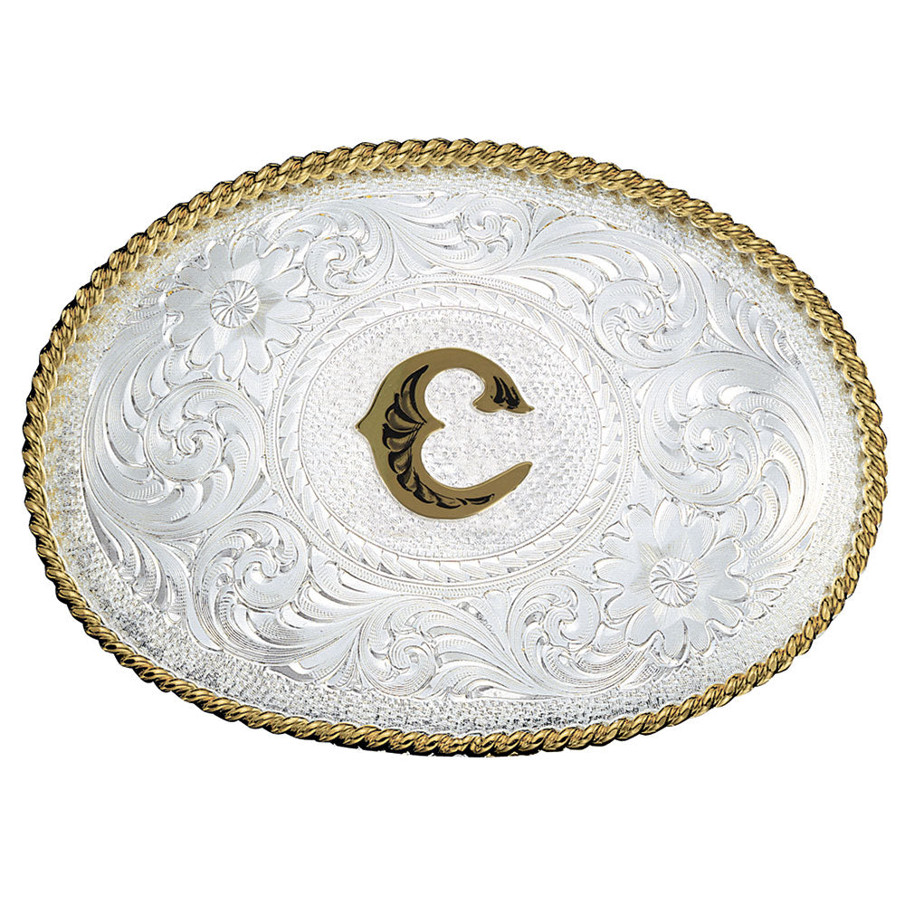 Montana Silversmiths Initial Buckles (C & I)