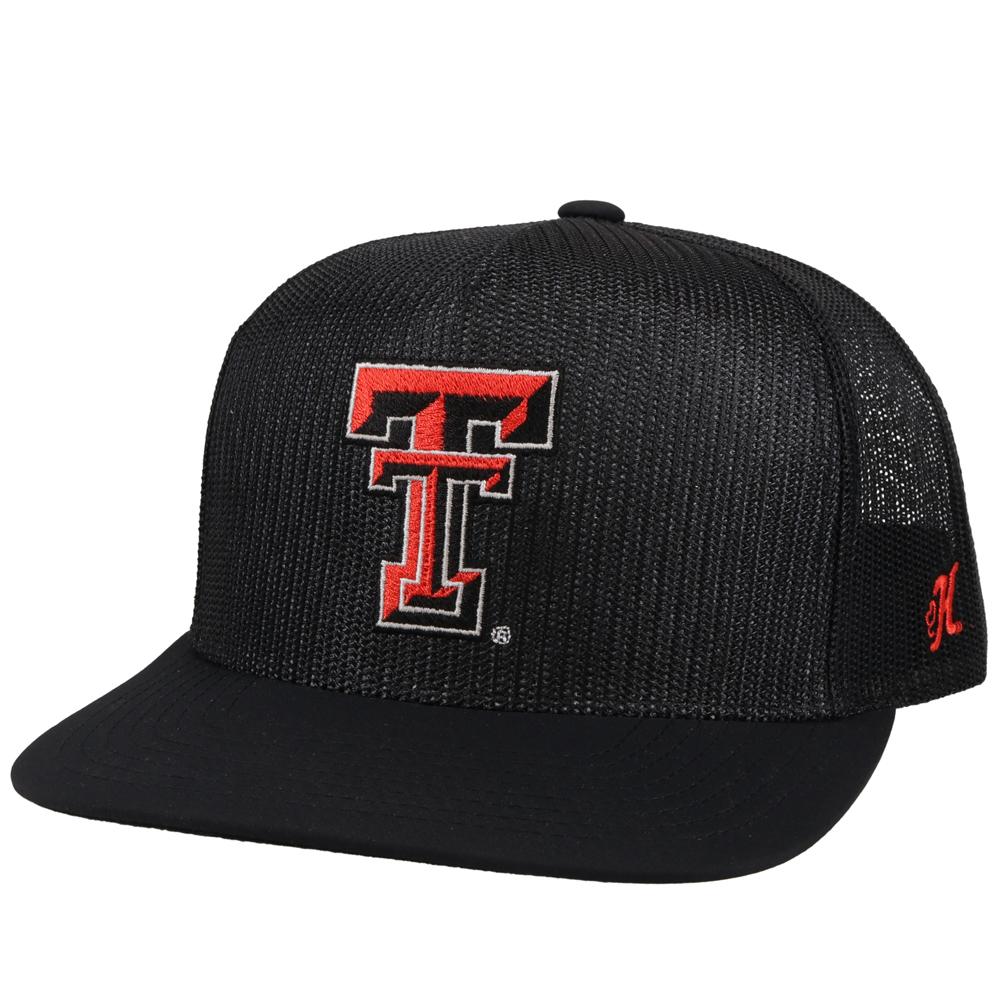 Hooey "7050T-BK" Texas Tech Black Snap Back Cap
