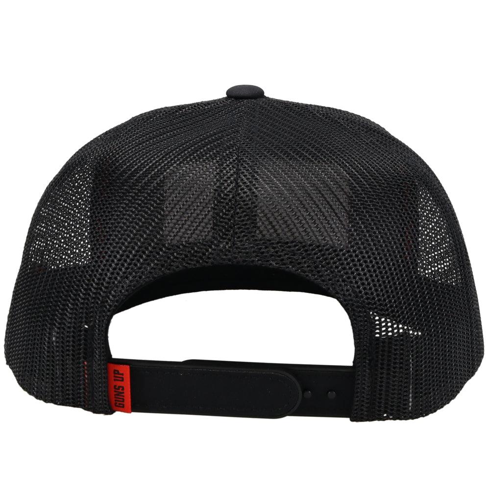 Hooey "7058T-BK" Texas Tech Black Wreck 'Em Snap Back Cap