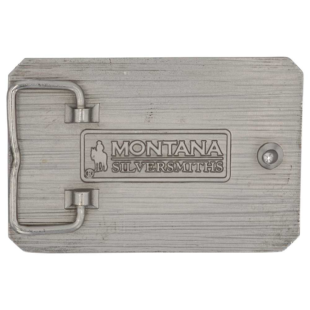 Montana Silversmiths Beaming Christian Cowboy Attitude Buckle