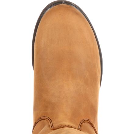 Georgia G4432 Men's 11" Farm and Ranch Wellington Pull On Wedge Sole Boot (SHOP IN-STORES TOO)