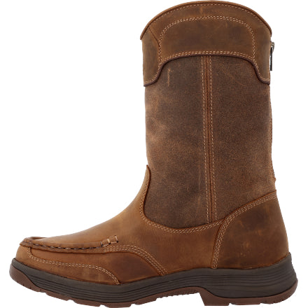 Georgia GB00549 Men's 11" Athens SuperLyte Soft Toe Waterproof Pull-On Work Boot (SHOP IN-STORES TOO)
