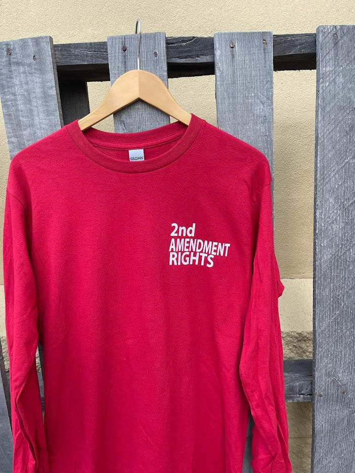2nd Amendment Gun Life Cardinal Long Sleeve T-Shirt