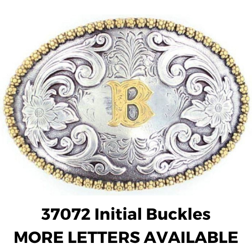 Montana Silversmiths Longhorn Silver Western Belt Buckle 61028