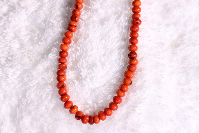 Magnolia Breeze NKSMCORRALSTONE Stone Necklace