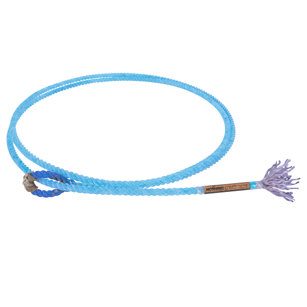 Blue Racer Calf String by Rattler for tying the calf's legs after he has been roped and is on the ground.