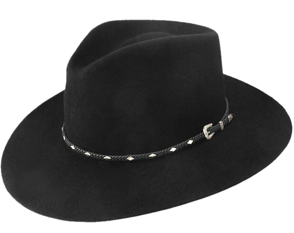 Stetson 5X Diamond Jim Black Felt Hat