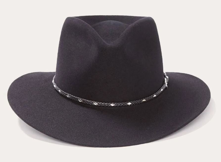 Stetson 5X Diamond Jim Black Felt Hat