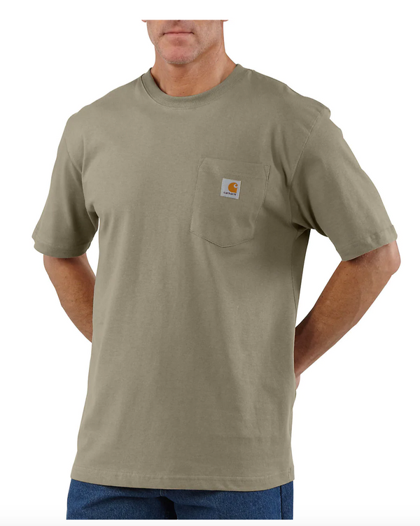 Carhartt K87-DES Desert Workwear Short Sleeve Pocket T-Shirt