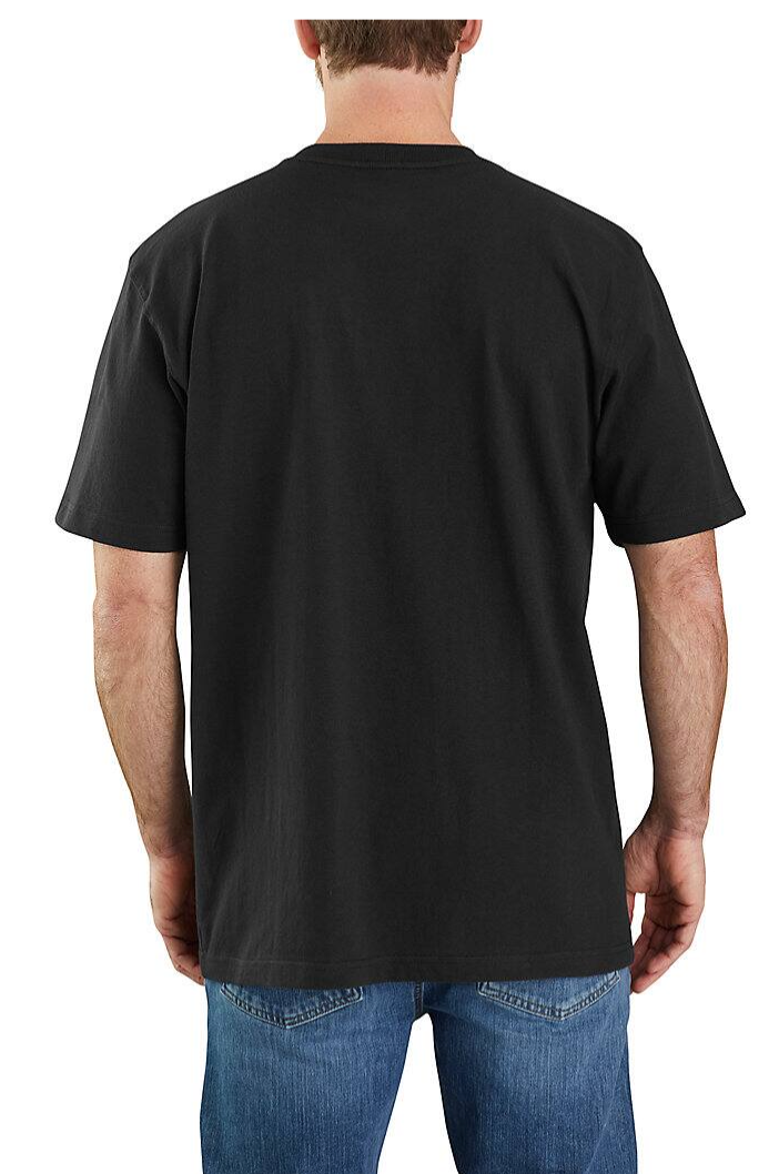 Carhartt K87-HGY Heather Gray Workwear Short Sleeve Pocket T-Shirt