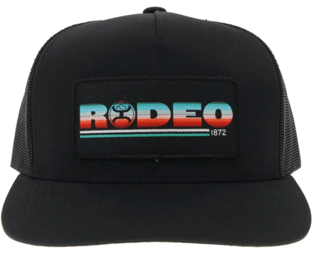 Hooey "2153T-BK" Rodeo Serape/Black Snap Back Cap