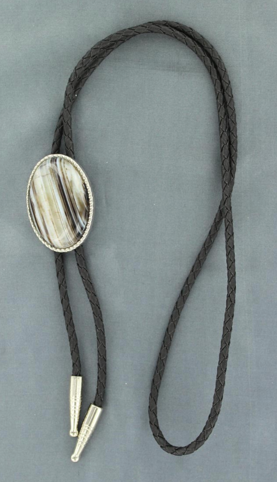 M & F 22836 Double S Adult Western Onyx Bolo