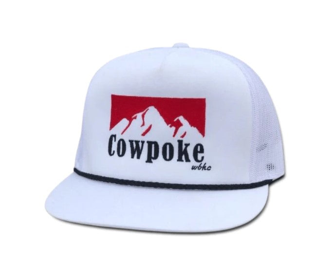 Whiskey Bent Hat Company Cowboy Killer 2.0 White Cap