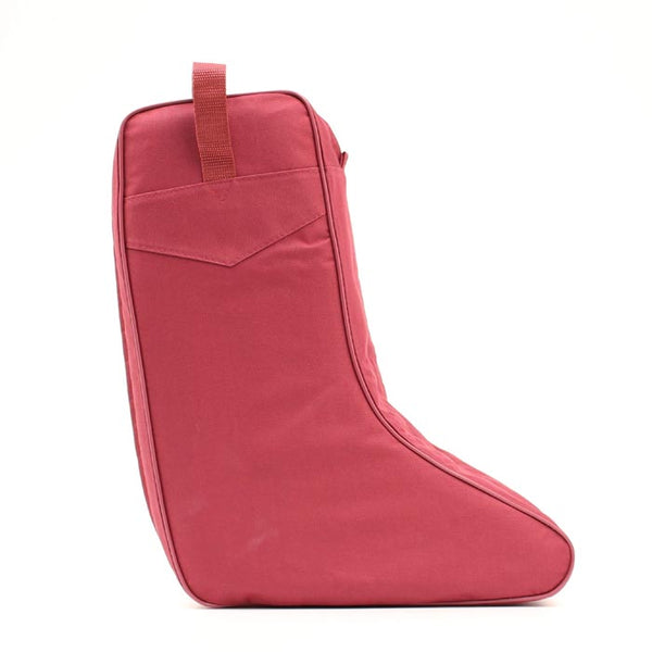 M & F 0411404 Red Twin Zipper Boot Bag