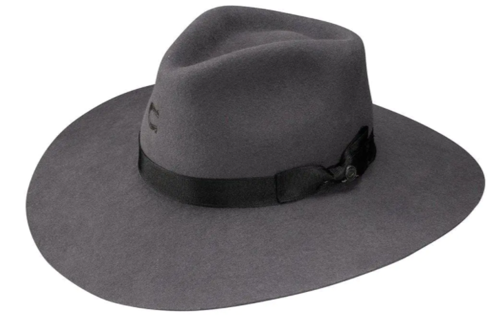 Charile1 Horse Highway wool hat in Granite Grey.