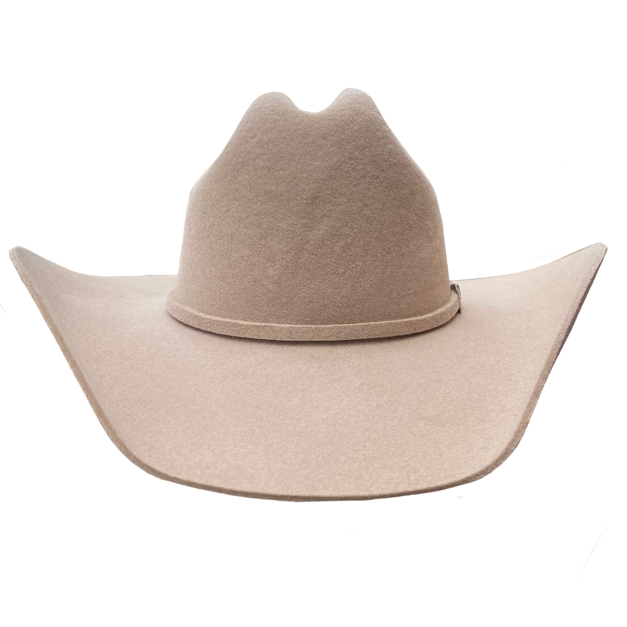 Rodeo King 5X Pecan Low Rodeo 4" Brim Felt Hat LIMITED SIZES LEFT