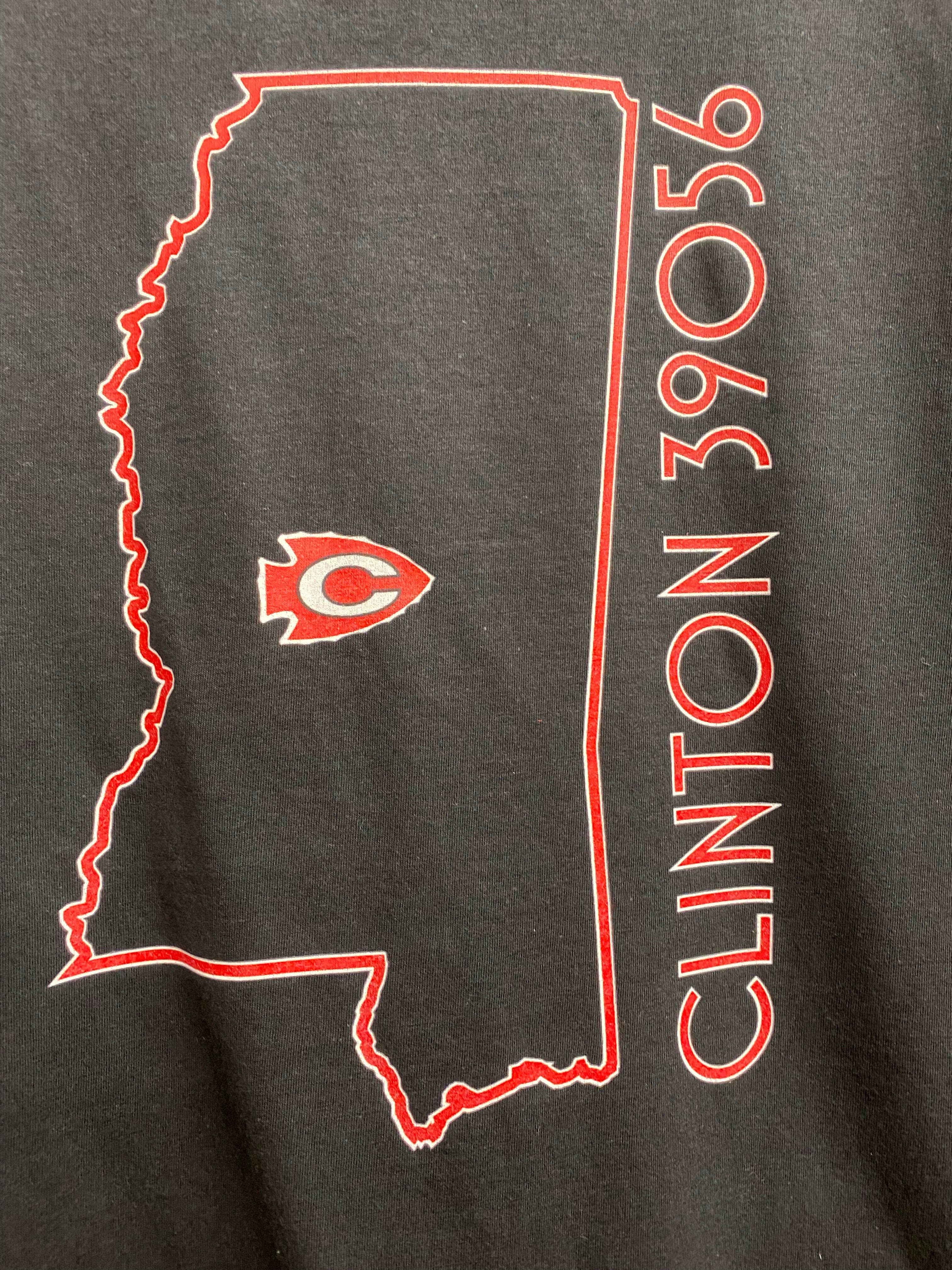 Clinton 39056 Black Gildan Soft Short Sleeve T-Shirt *CLOSEOUT*