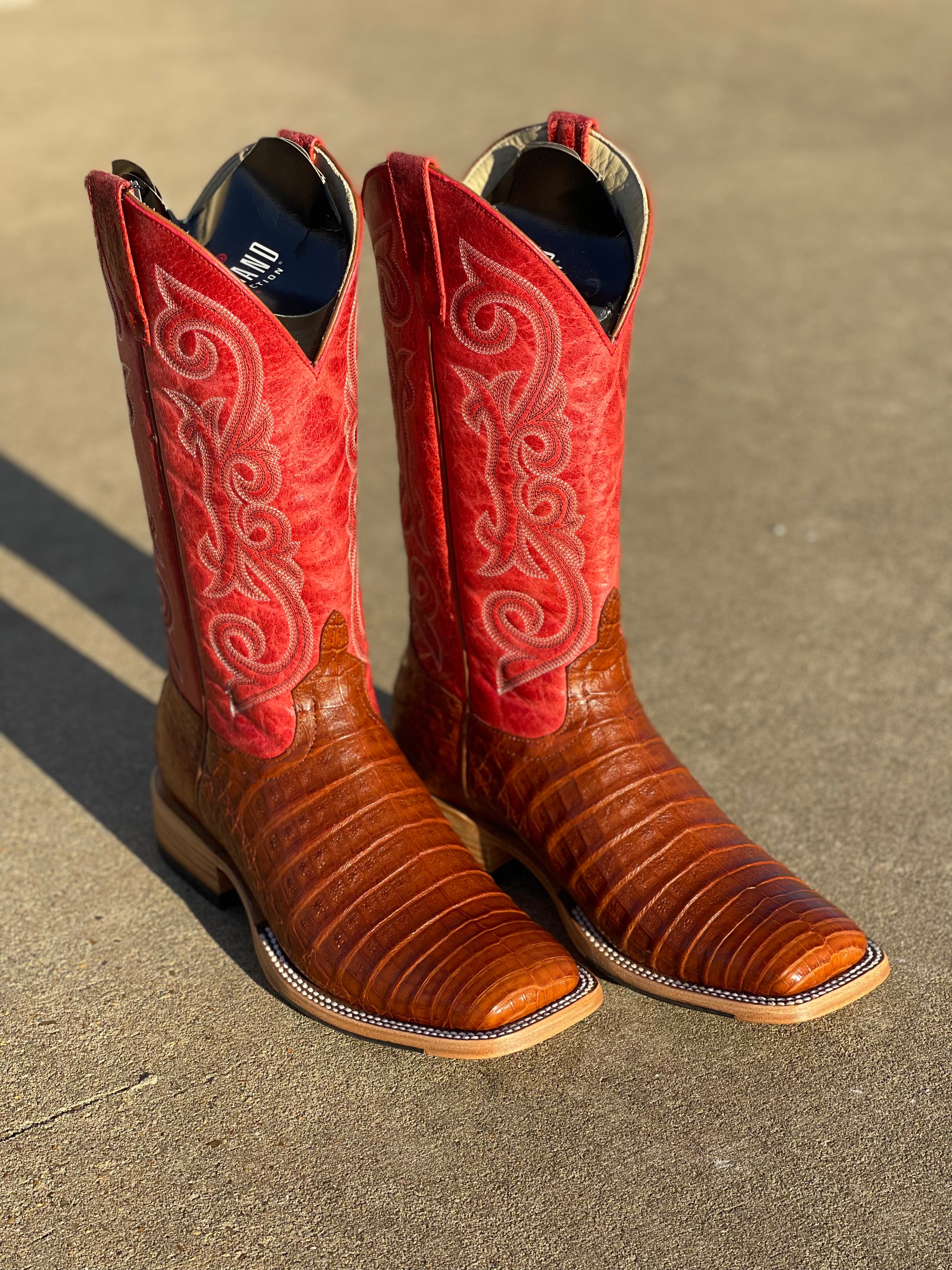Ariat gold buckle sales caiman