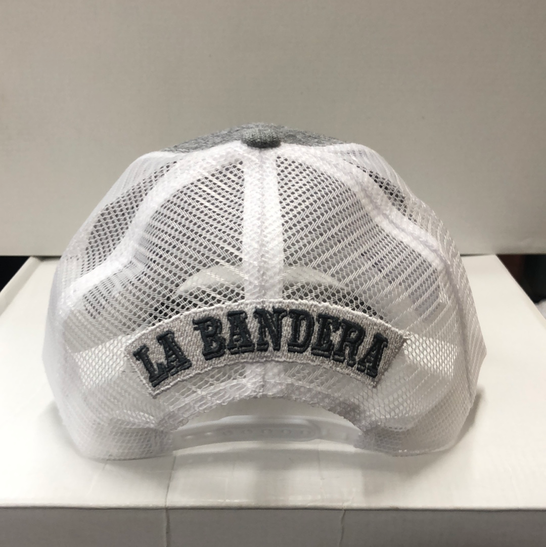Heather Grey La Bandera Trucker Cap CLEARANCE