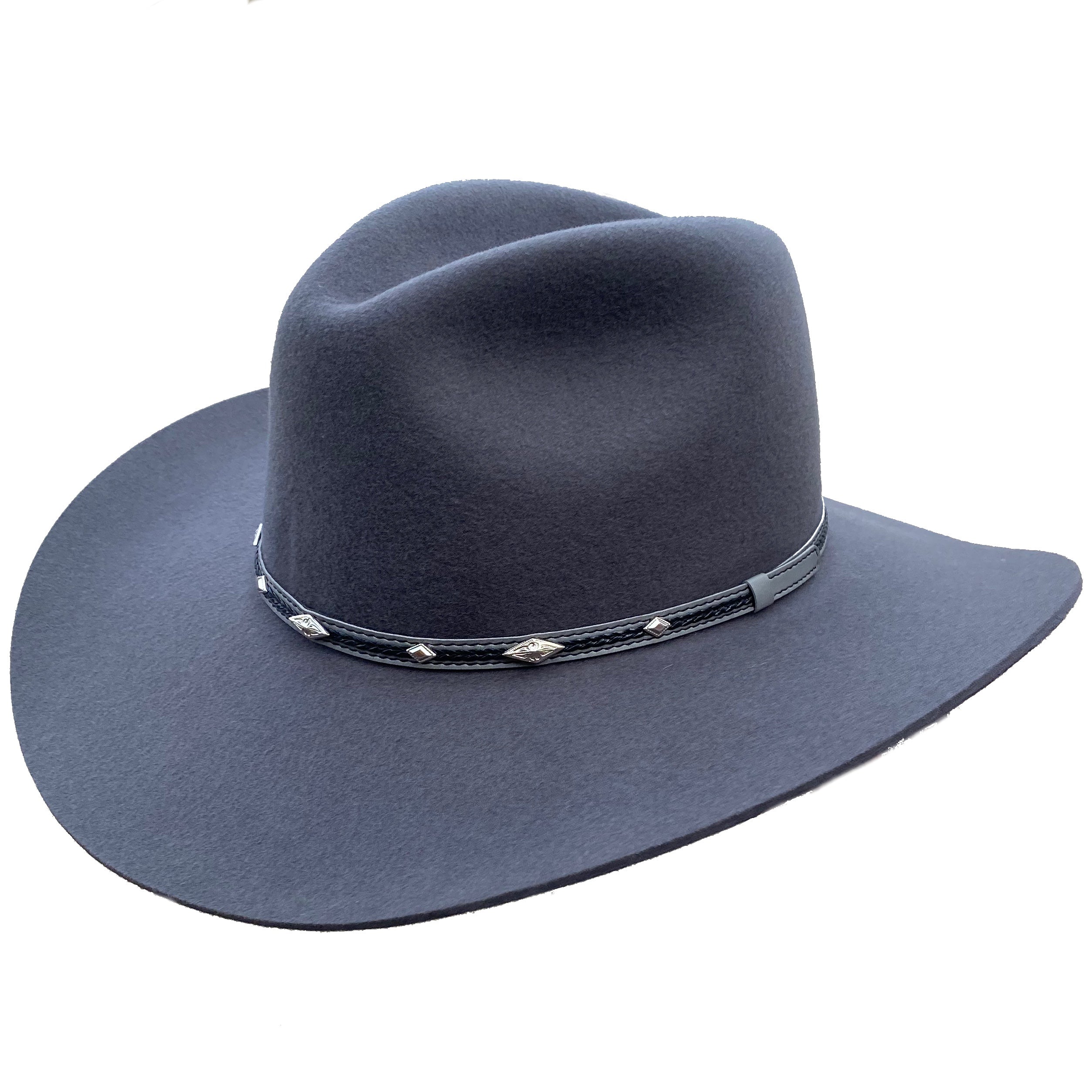 RODEO KING 3X SLATE TRACKER HAT