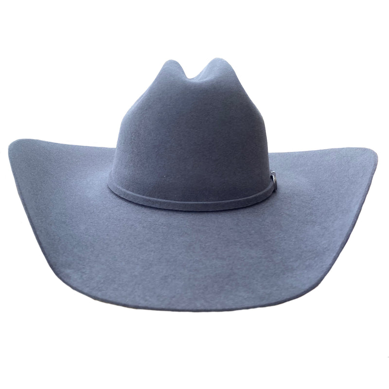 Rodeo King 7X Slate Top Hand 4 1/4" Brim Felt Hat (Call to check availability)