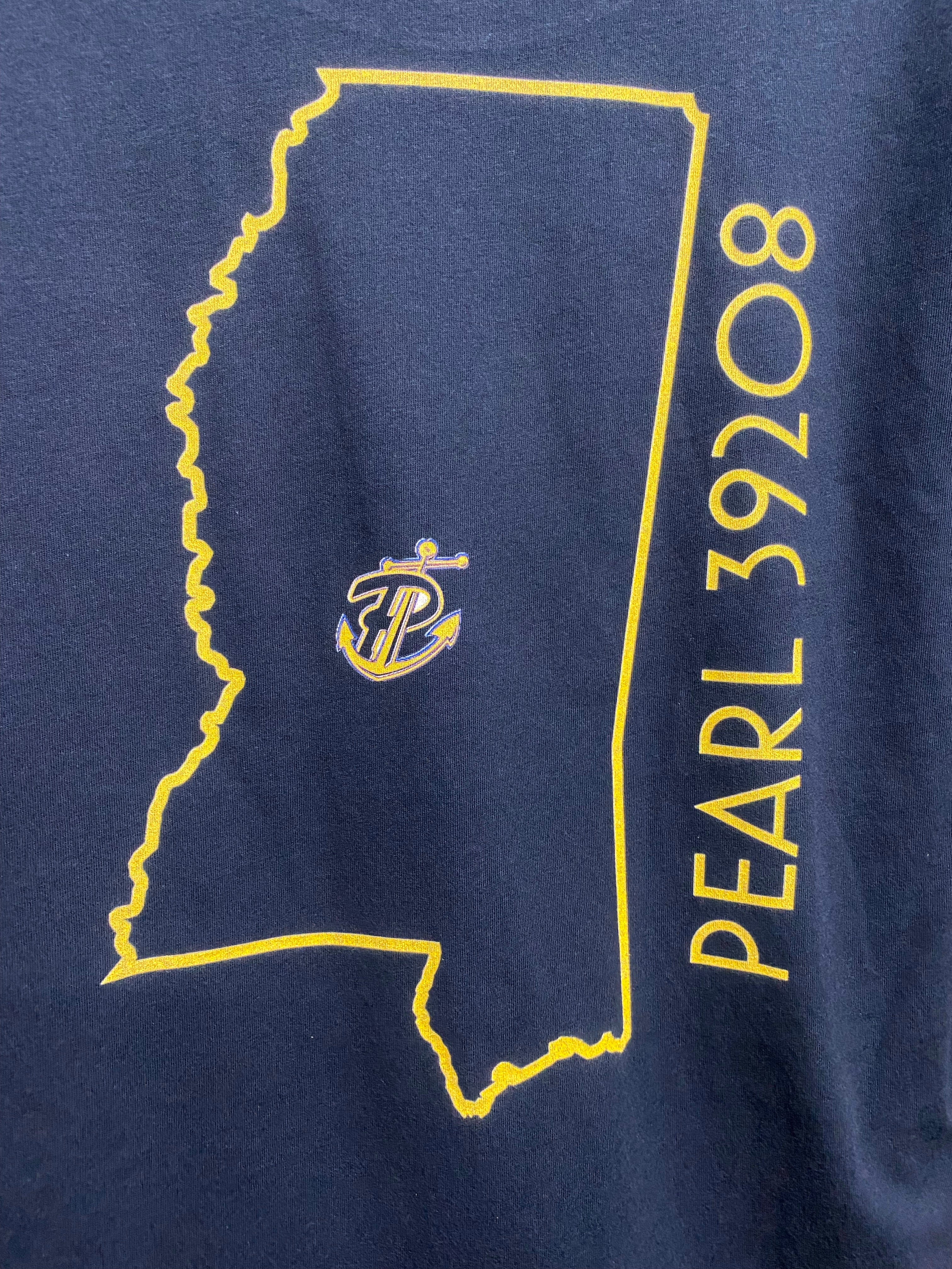 Pearl 39208 Navy Next Level Short Sleeve T-Shirt *CLOSEOUT*