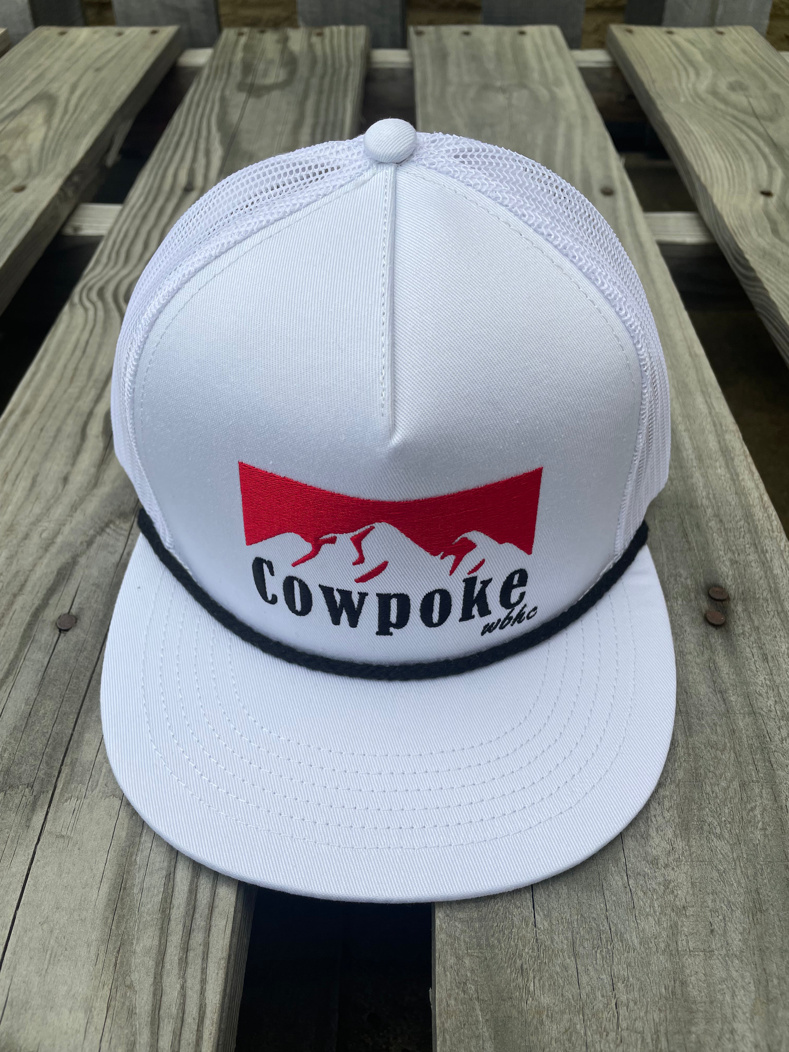 Whiskey Bent Hat Company Cowboy Killer 2.0 White Cap