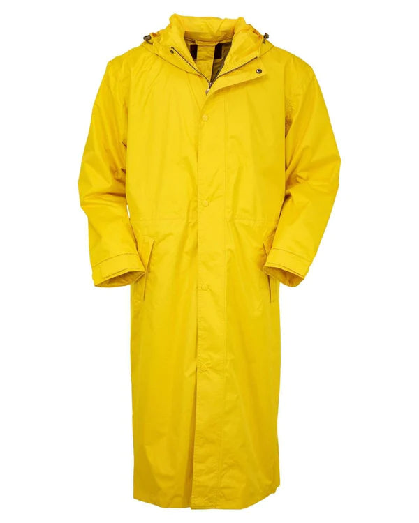 Men's Outback Long Gold Pak-a-roo Duster Raincoat
