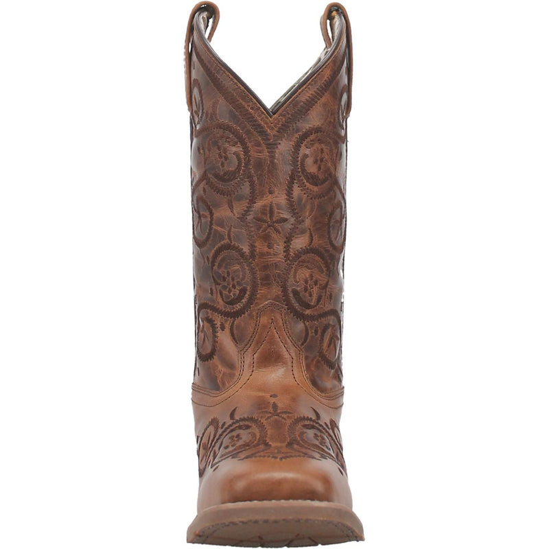 Women's Laredo 5863 11" Dizzie Brown Square Toe Boot *Closeout*
