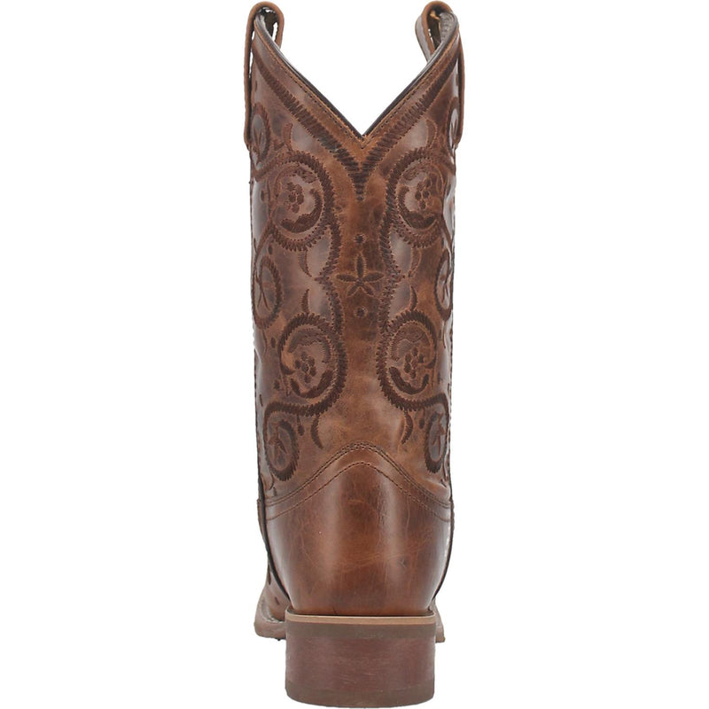 Women's Laredo 5863 11" Dizzie Brown Square Toe Boot *Closeout*