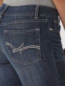 Women's Wrangler DO Wash Essential Midrise Bootcut Jeans (Regular and Plus Sizes)