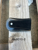 Top Notch Accessories Black Leather Praying Cowboy Design Small Knife Sheath